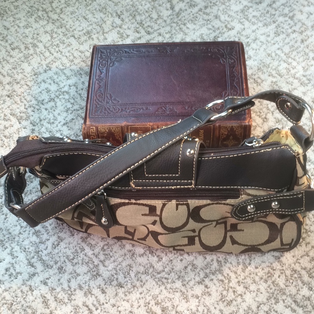 Multi colored patchwork purse - Picture 4 of 6